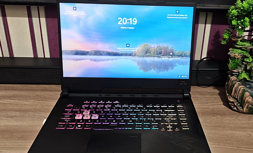 ASUS ROG Strix G512LV Gaming лаптоп – ЧЕТИ ОПИСАНИЕТО