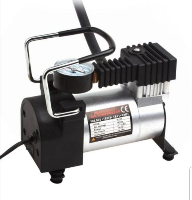 Compresor auto metalic 140 PSI mini 12V