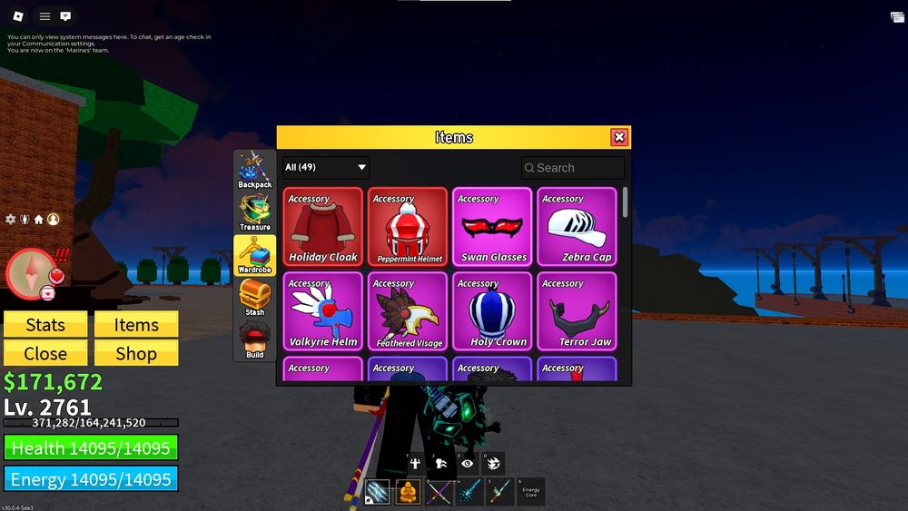 Продаю аккаунт блокс фрутс