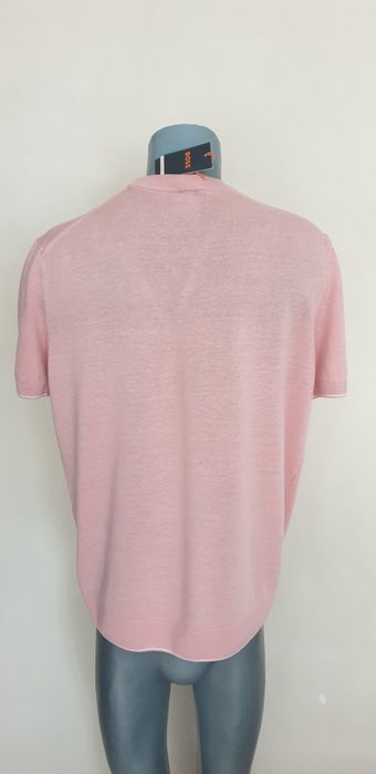 Hugo Boss Tramonte  Len/ Лен  M НОВО ! ОРИГИНАЛНА Мъжка Ленена Тениска