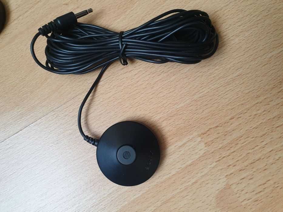 Microfon calibrare audio Sony ECM-AC2 amplificator sistem statie audio