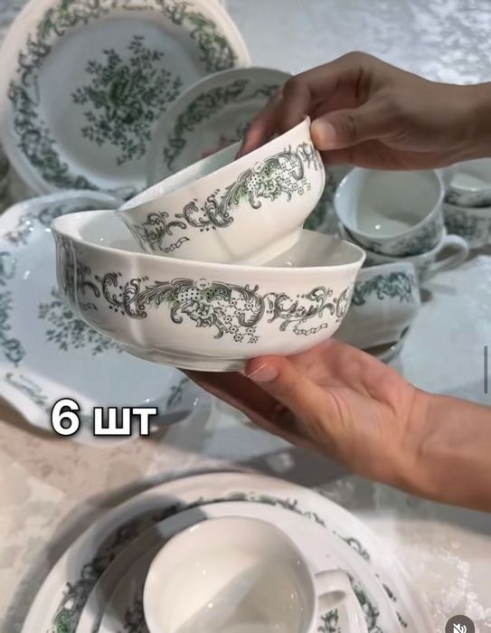 Сервиз посуды в Косшы
