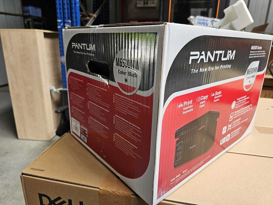 Imprimanta multifunctionala alb/ negru Pantum M6500NW