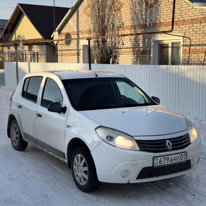 Renault Sandero 2012, учет казах