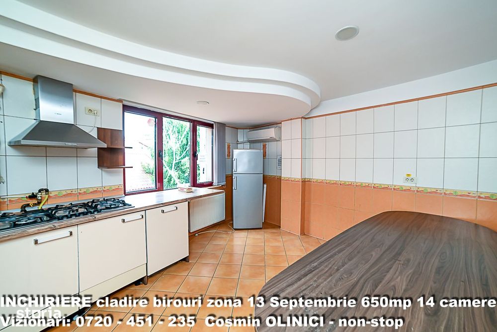 Spatii birouri de inchiriat zona 13 Septembrie I S+P+3 I 650 util