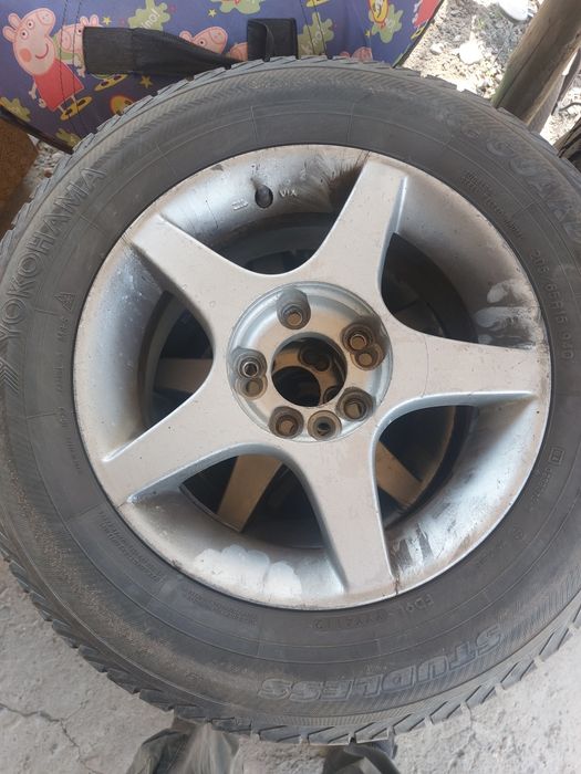 Титана с резинами