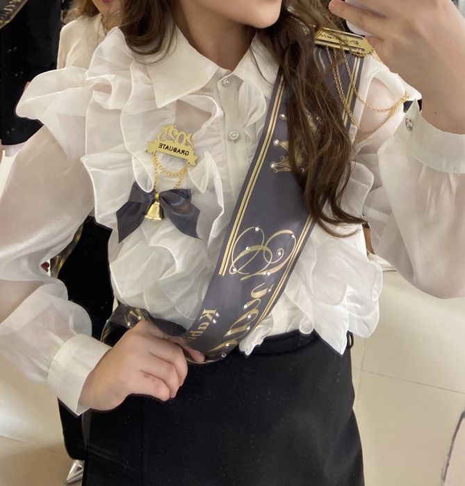 Блузка выпускной