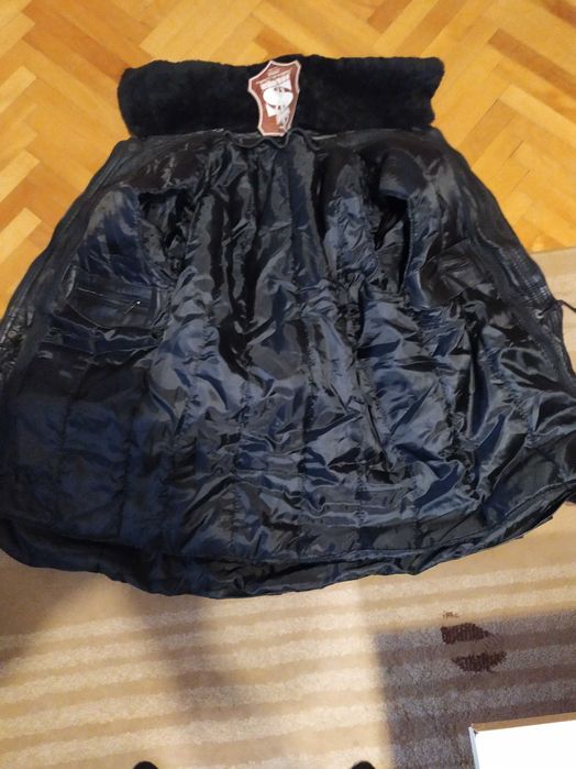 Мъжка кожена шуба, яке - последна цена