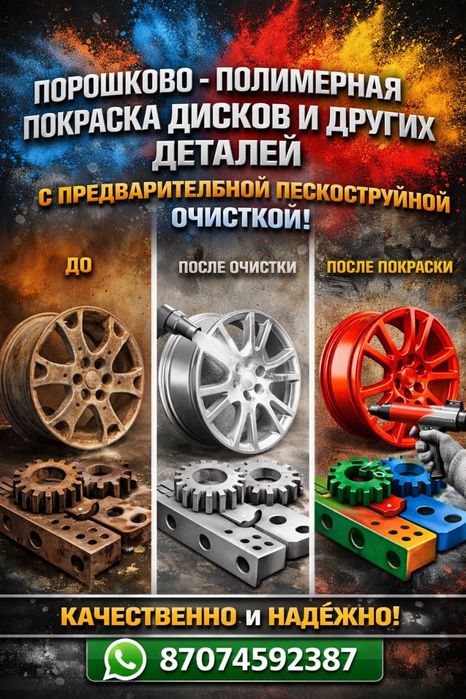 Пескоструй и покраска!!!