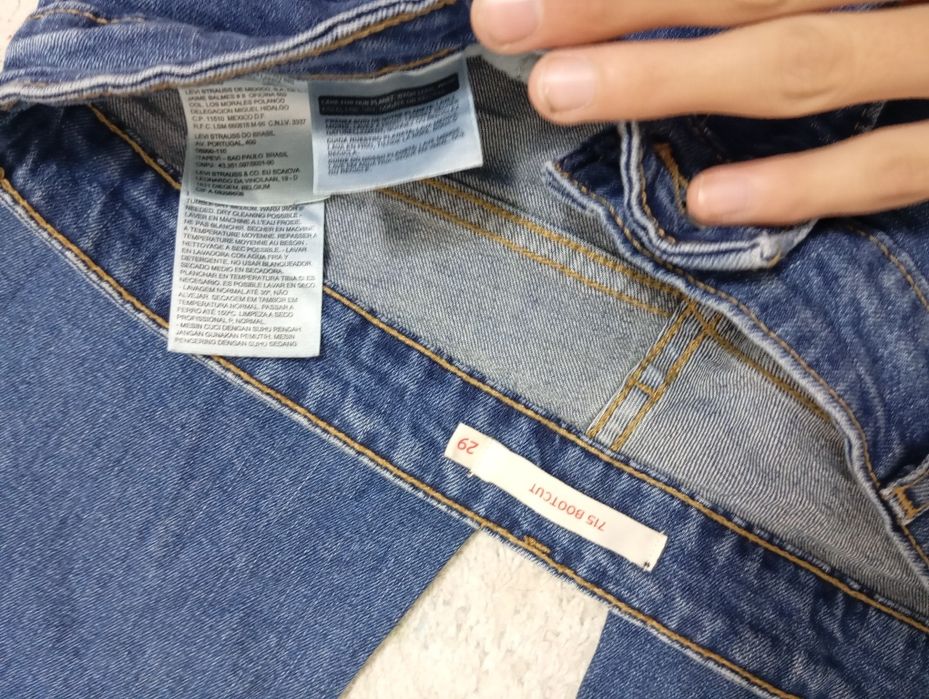 Levi's 715  jeans буткат/клеш