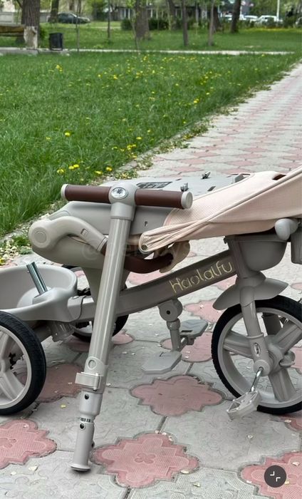 Детская велоколяска Haolaifu HLF 6200 — от 1.5 до 5 лет, складная