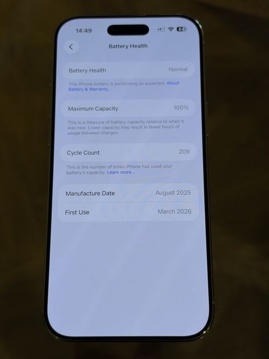 iPhone 17 Air 512Gb Gold