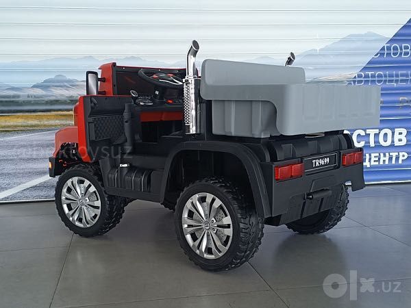 Детский грузовик самосвал 4x4 12V Bluetooth EVA колёса с пультом