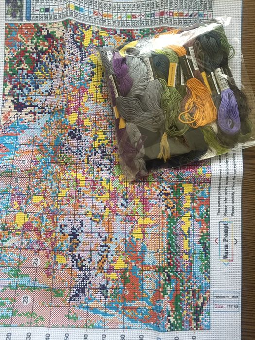 Набор для вышивки крестом «Сирень»