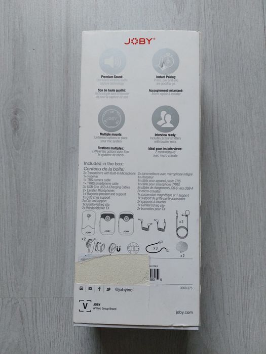 Joby Wavo AIR 2-Person Безжична Микрофонна Система