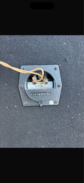 Subwofer Hifonics si unu Crunch