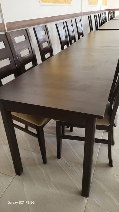 Масивен стол за трапезария