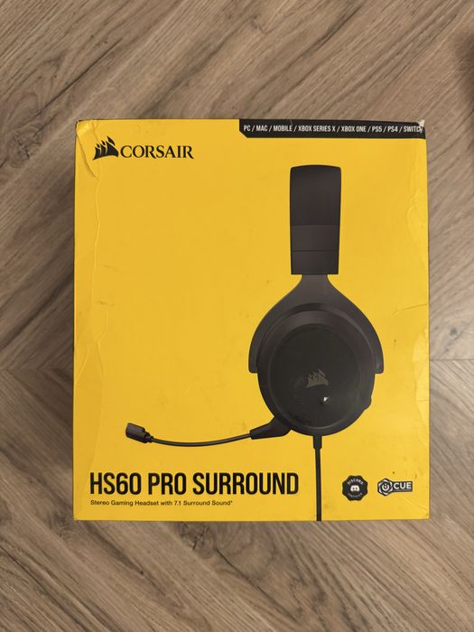 Casti Corsair HS60 Pro Surround Sigilate