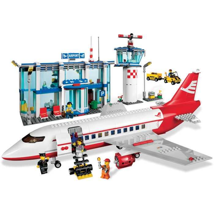 Lego City Avion + aeroport (3182, 60104, 60103)