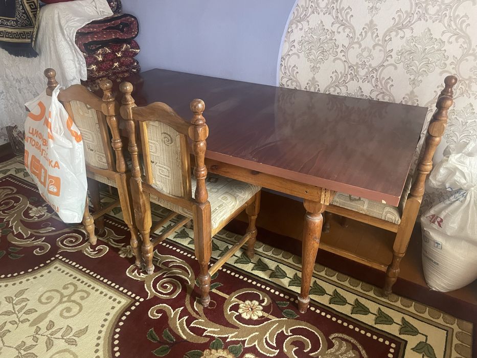 Стол стул 6 шт