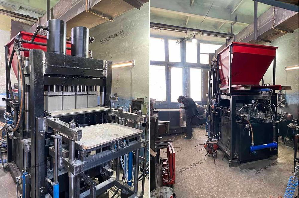 ERMANI Hyperpres pentru blocuri de construcție și caramizii. În stoc!