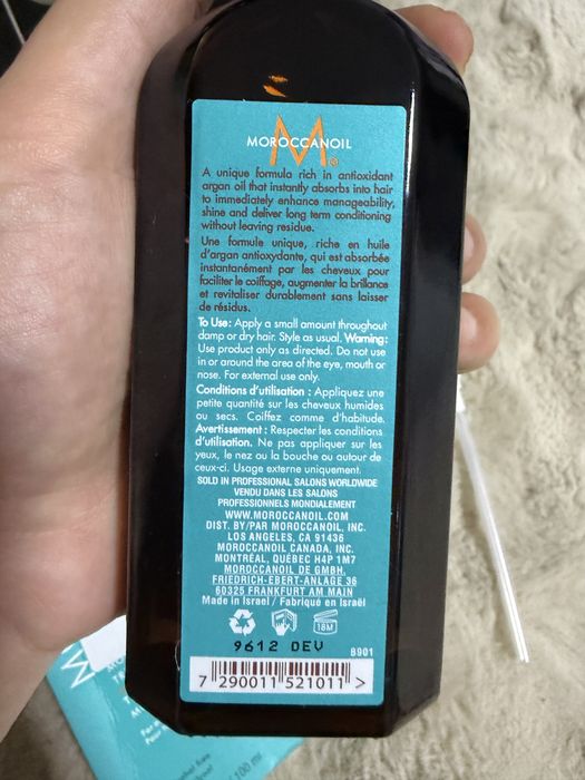 Ulei de par Maroccanoil 100 ml