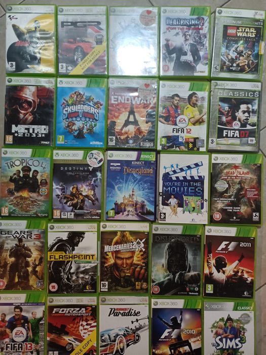 Дискове   за Xbox 360-270 заглавия