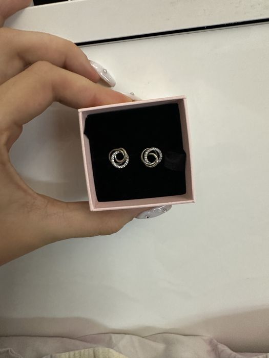 Pandora обеци- Бъди до мен