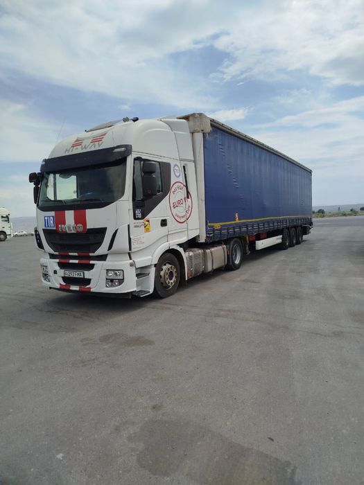 IVECO Stralis 460 с полуприцепом Wielton МЕГА!!!