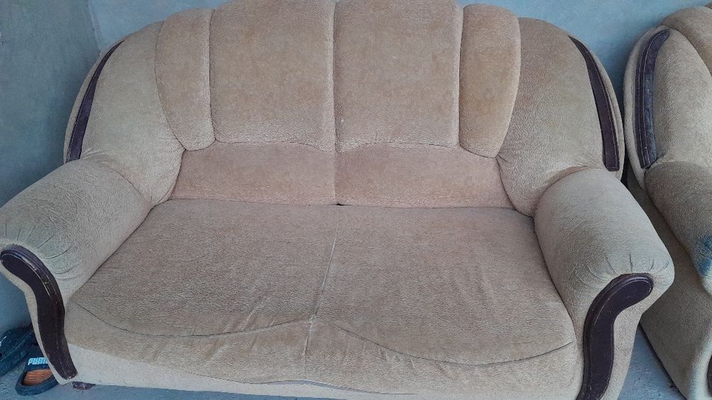 Диван с креслом бу