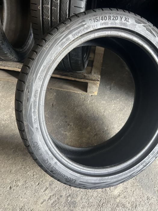 4 anvelope vara 245/40/20+275/35/20 Continental , DOT 2024