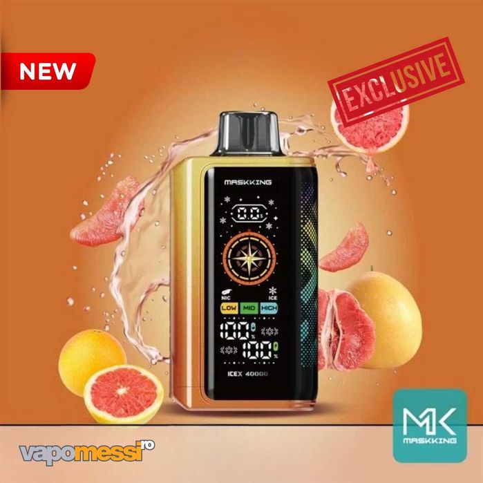 Vape 40k IceX MasKKing cu Ecren led Full screen Curbat