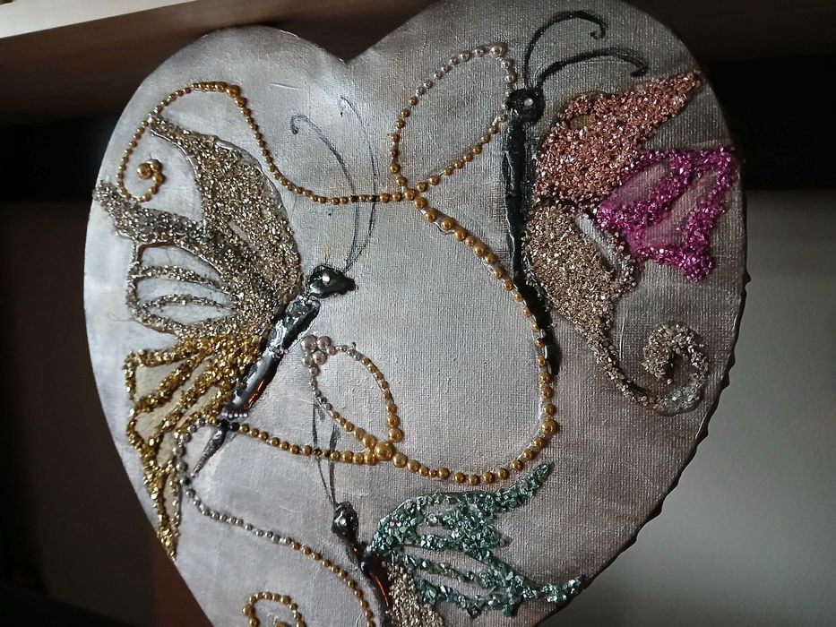 Картина с пеперуди за влюбени