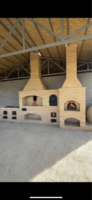 Мангальная зона барбекю