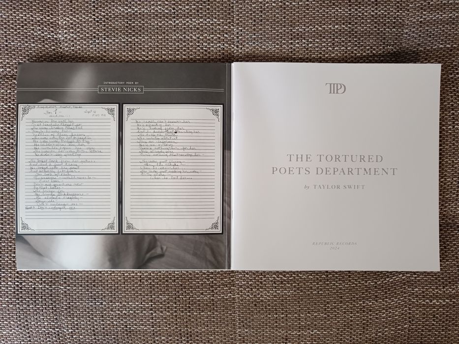 The Tortured Poets Department Vinyl + Bonus Track "The Manuscript"
