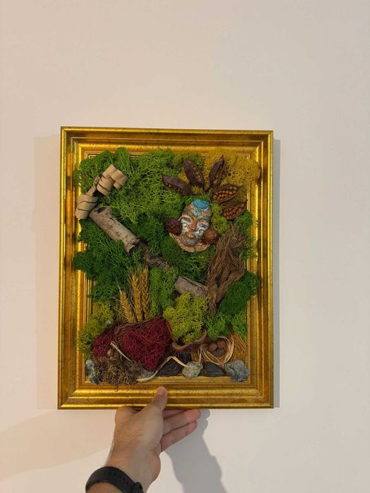 Tablou decorativ cu licheni