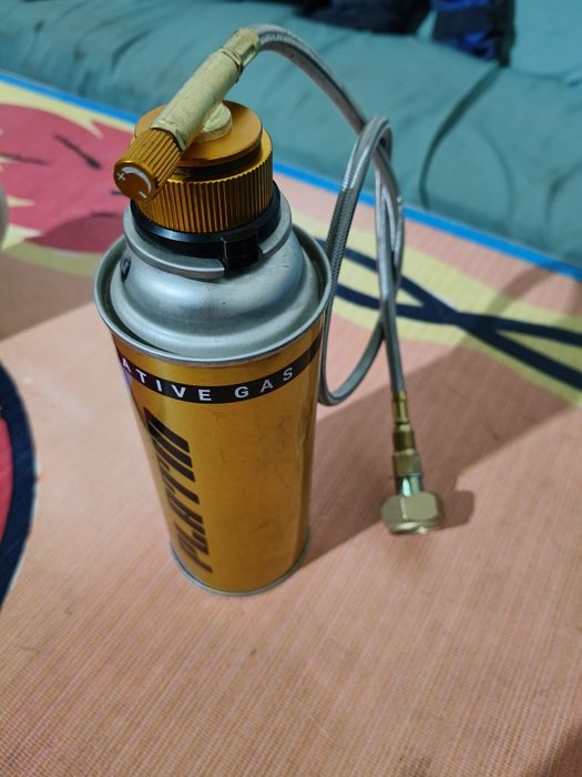 Адаптер для заправки туристических газовых баллоновв