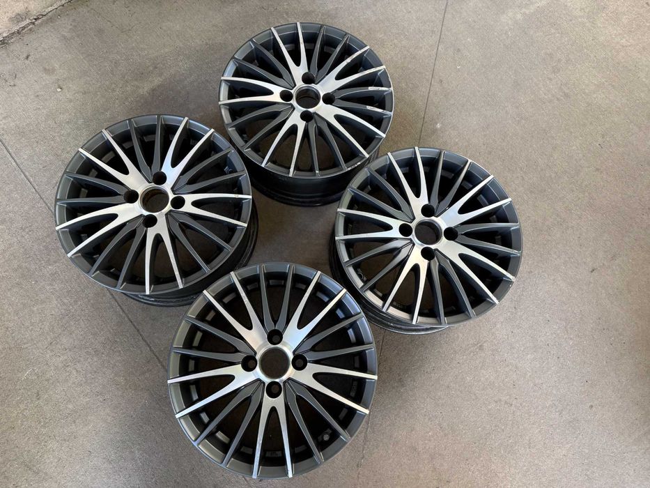 4 бр. алуминиеви джанти MAK 15" 4x100 , централен отвор 72, ET35, 6.5J