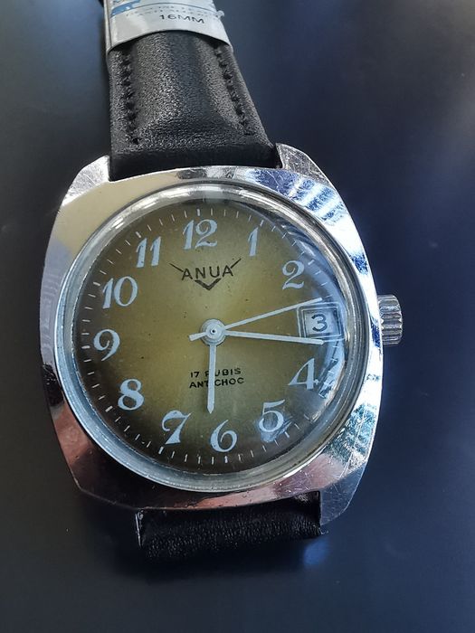 Ceas Anua Calendar - Întoarcere manuala - 31*37 mm -Funct. impeca