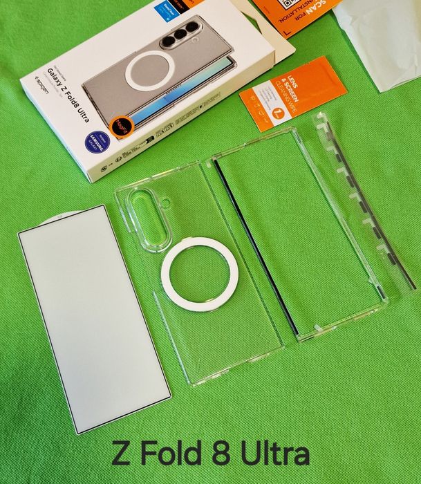 Husa Ultra Hybrid Samsung Z Fold 8 Ultra,cu folie sticla.