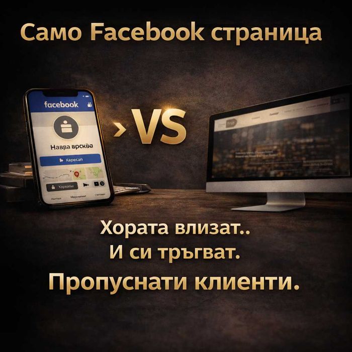 ПРО уебсайт за услуги +домейн +хостинг +про имейл - всичко вкл. за 1 г