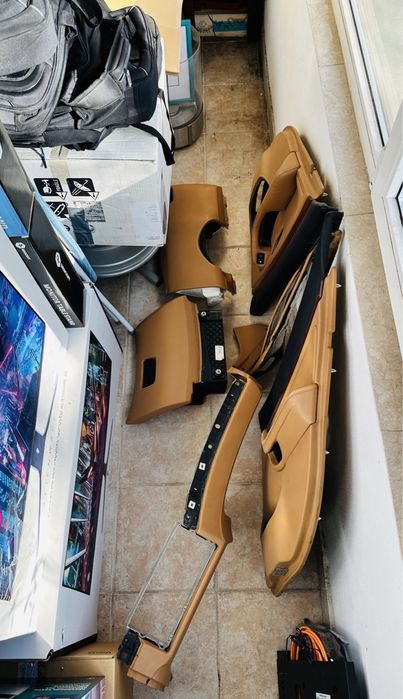 Vand interior M5 E39 Piele Caramel (partial)