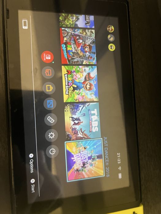Nintendo switch  cu multe jocuri