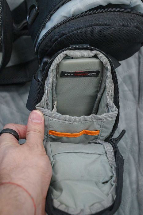 Модулна система Lowepro S&F (Street and Field) колан, калъф и тубуси