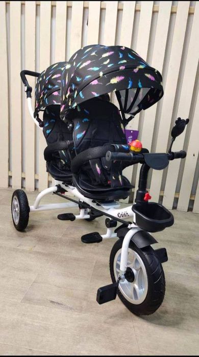 Для двойни велосипед Двайняшка велука