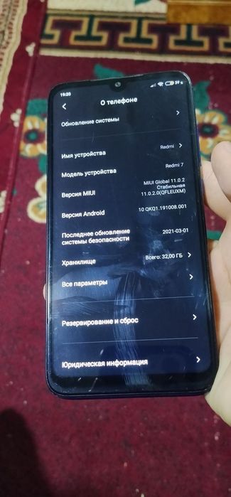 Redmi 7 ideal holatda