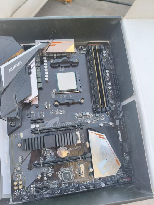 Комплект ryzen 7 2700x нерабочий