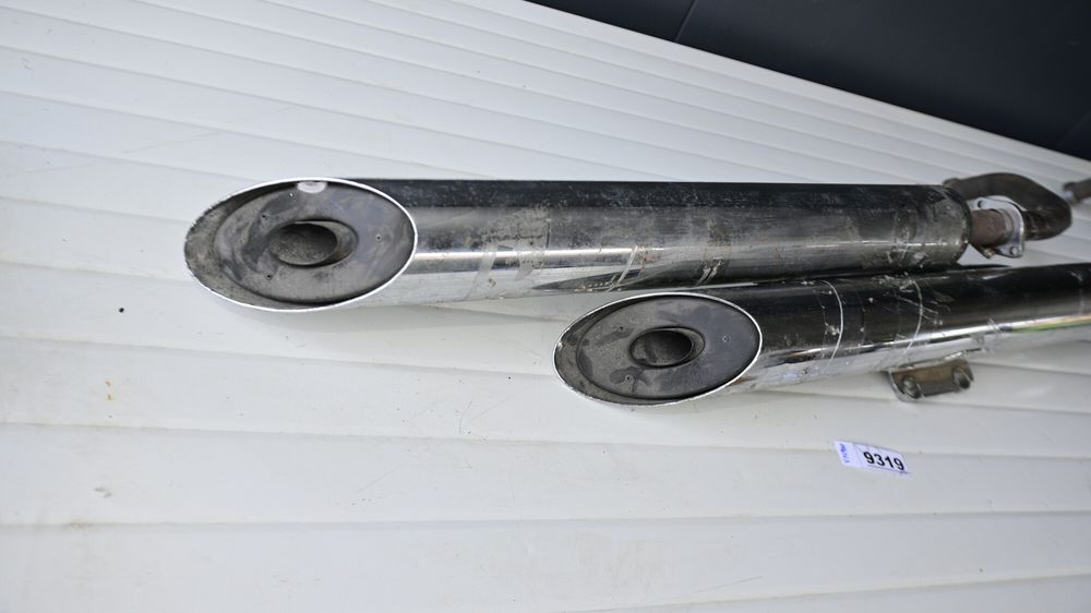 Kawasaki Vulcan 900 06 - 11 Toba de evacuare originala silver