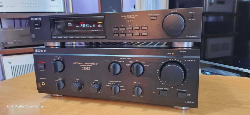 Amplificator Sony TA-F530 ES+Tuner Sony ST-S530 ES