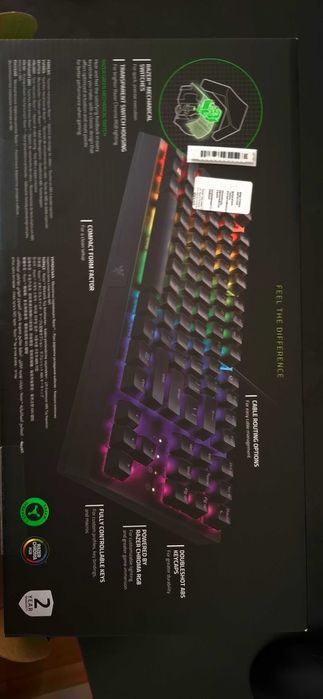 Гаймарска Клавиятура/Gaming Keyboard Razer BlackWidow V3 Tenkeyless